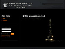 Tablet Screenshot of griffinmgmt.com